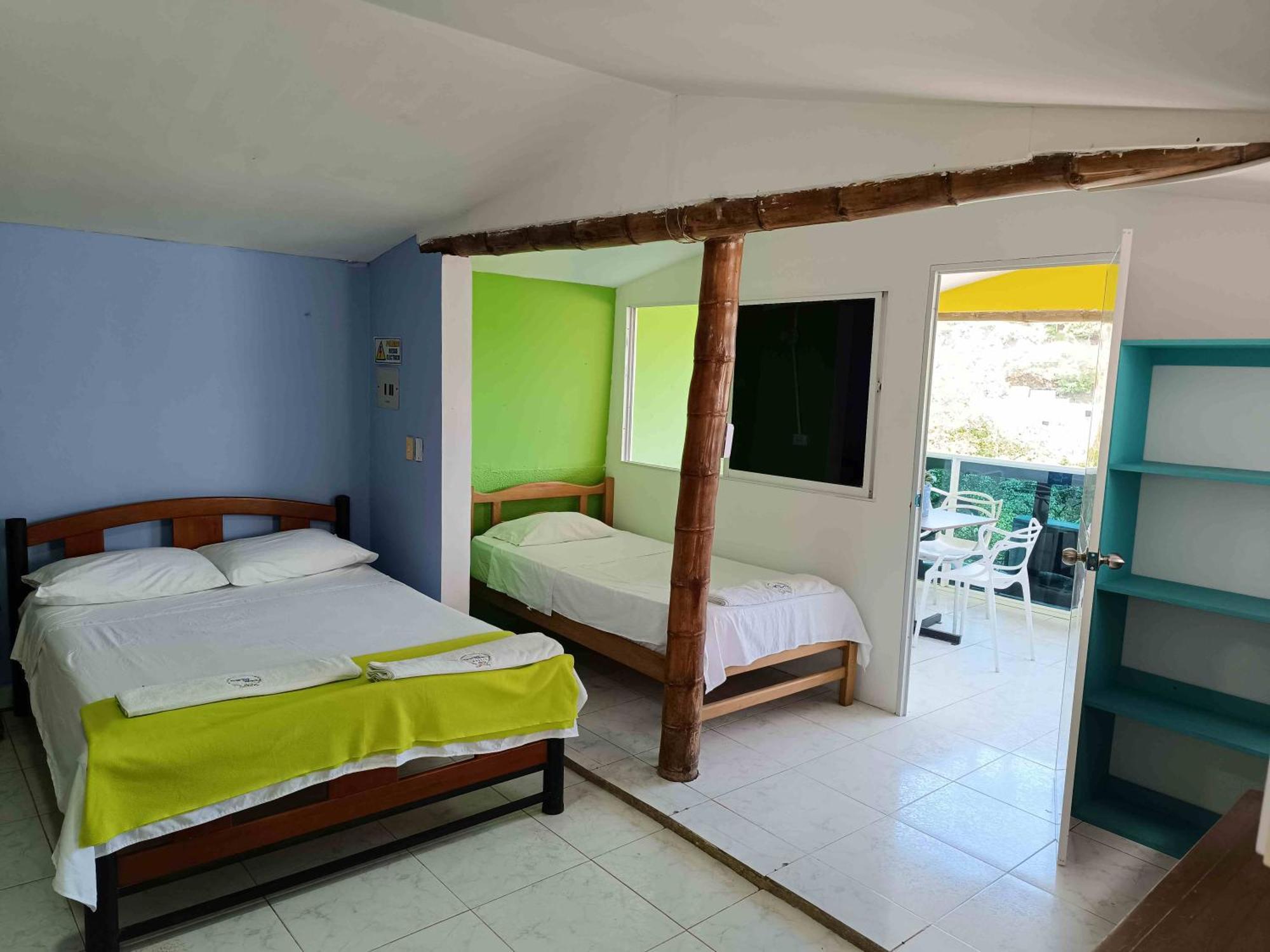 Tayrona Colors Hostel Taganga Buitenkant foto