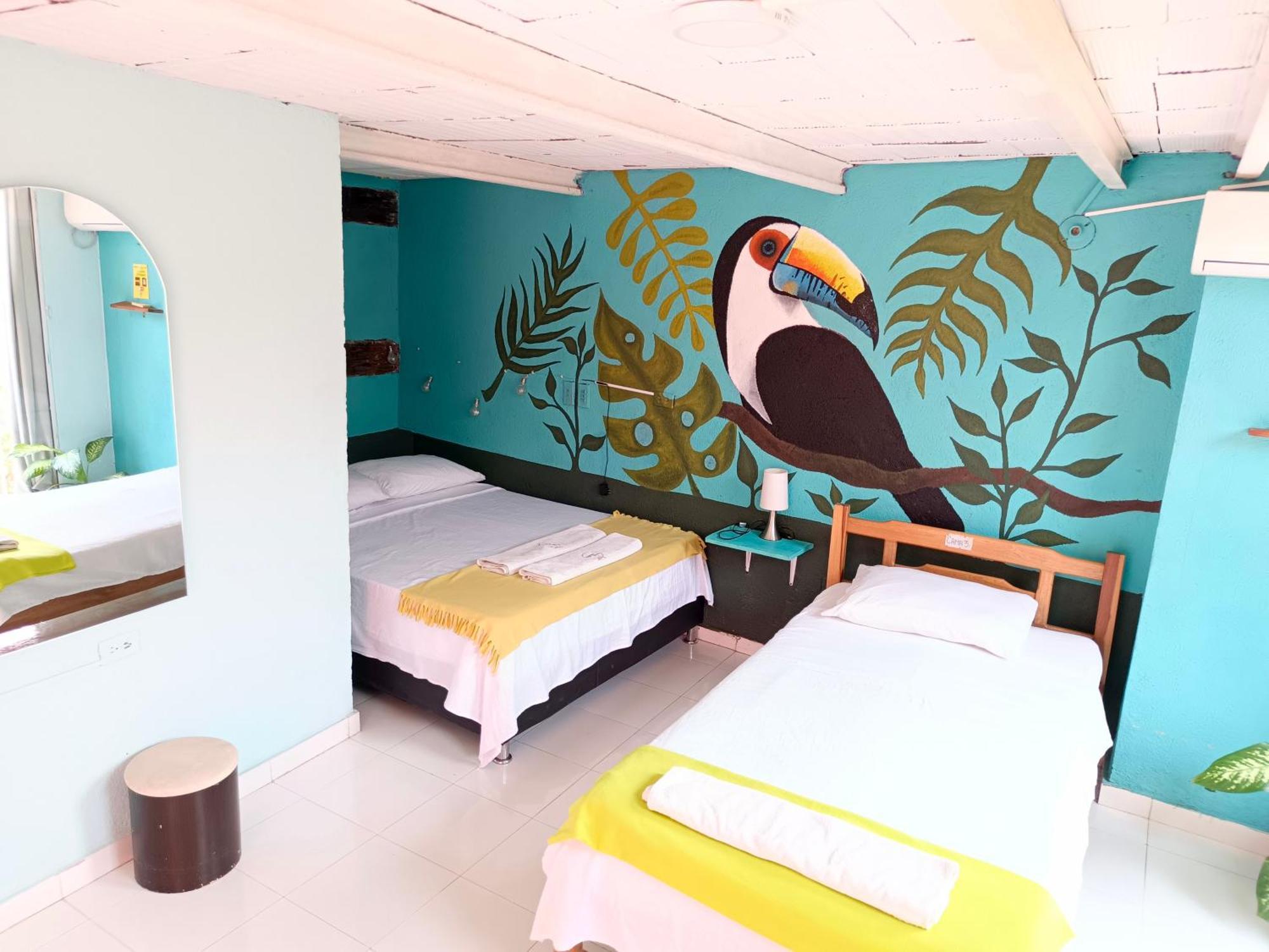Tayrona Colors Hostel Taganga Buitenkant foto