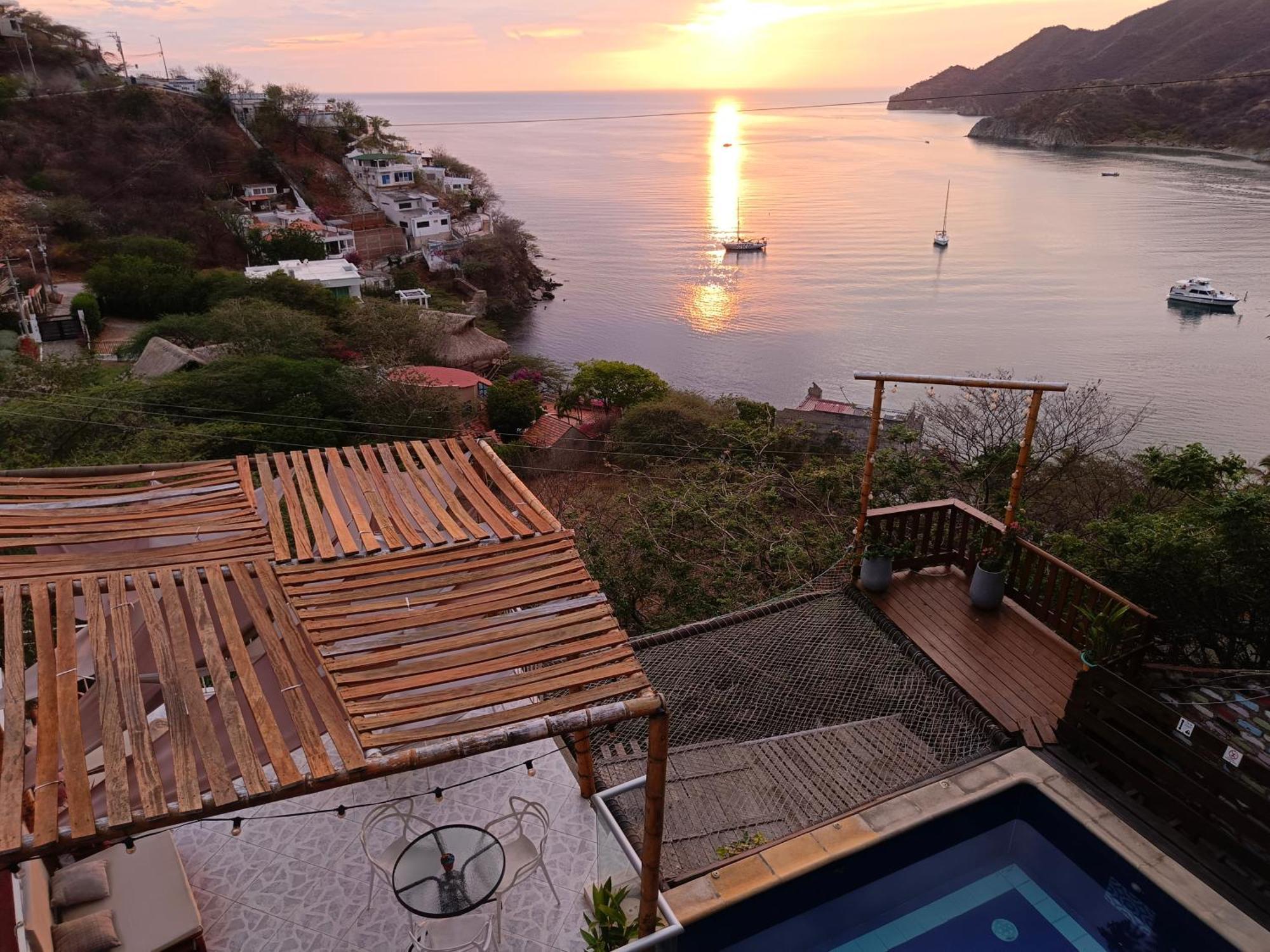 Tayrona Colors Hostel Taganga Buitenkant foto